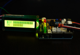 2 ch EMG LCD display